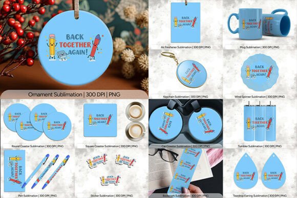 Back Together Again Sublimation PNG