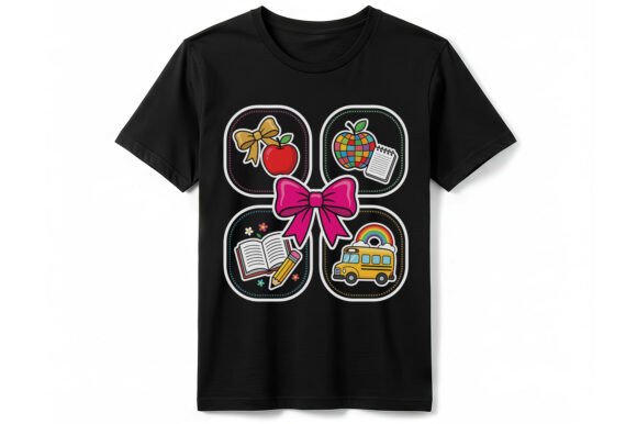 Cute School Coquette Bow T-Shirt