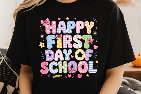 Happy First Day School Shirt PNG: A Guide to High-Quality Digital Assets for Back-to-School Creations