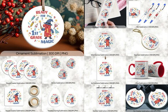 Ready for 1st Grade Magic PNG: A Comprehensive Guide to Classroom-Themed Digital Assets