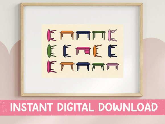 Tables and Chairs Grid SVG: A Practical Guide to Classroom-Energy Design for Merchandise