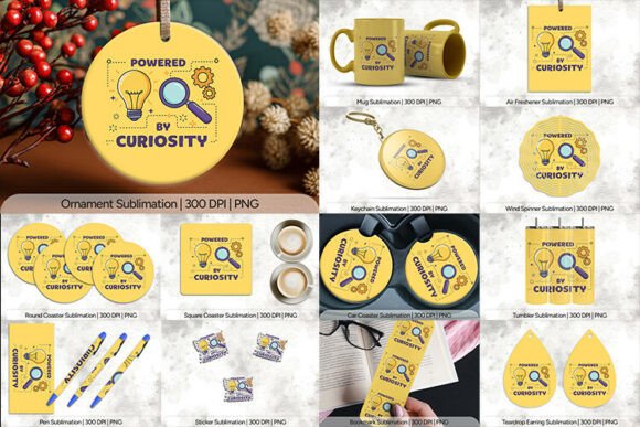 Unlocking Creativity: The Ultimate Guide to the Powered by Curiosity PNG Design Bundle