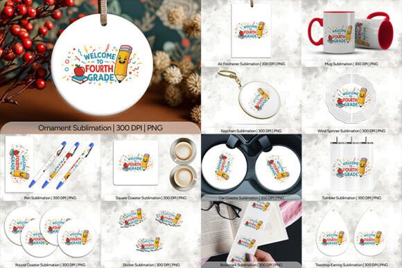 Welcome to Fourth Grade Kids Sublimation: A Complete Guide to Your 13-Product Digital Bundle
